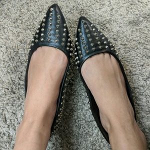 Asos Spiked Flats - Size 8